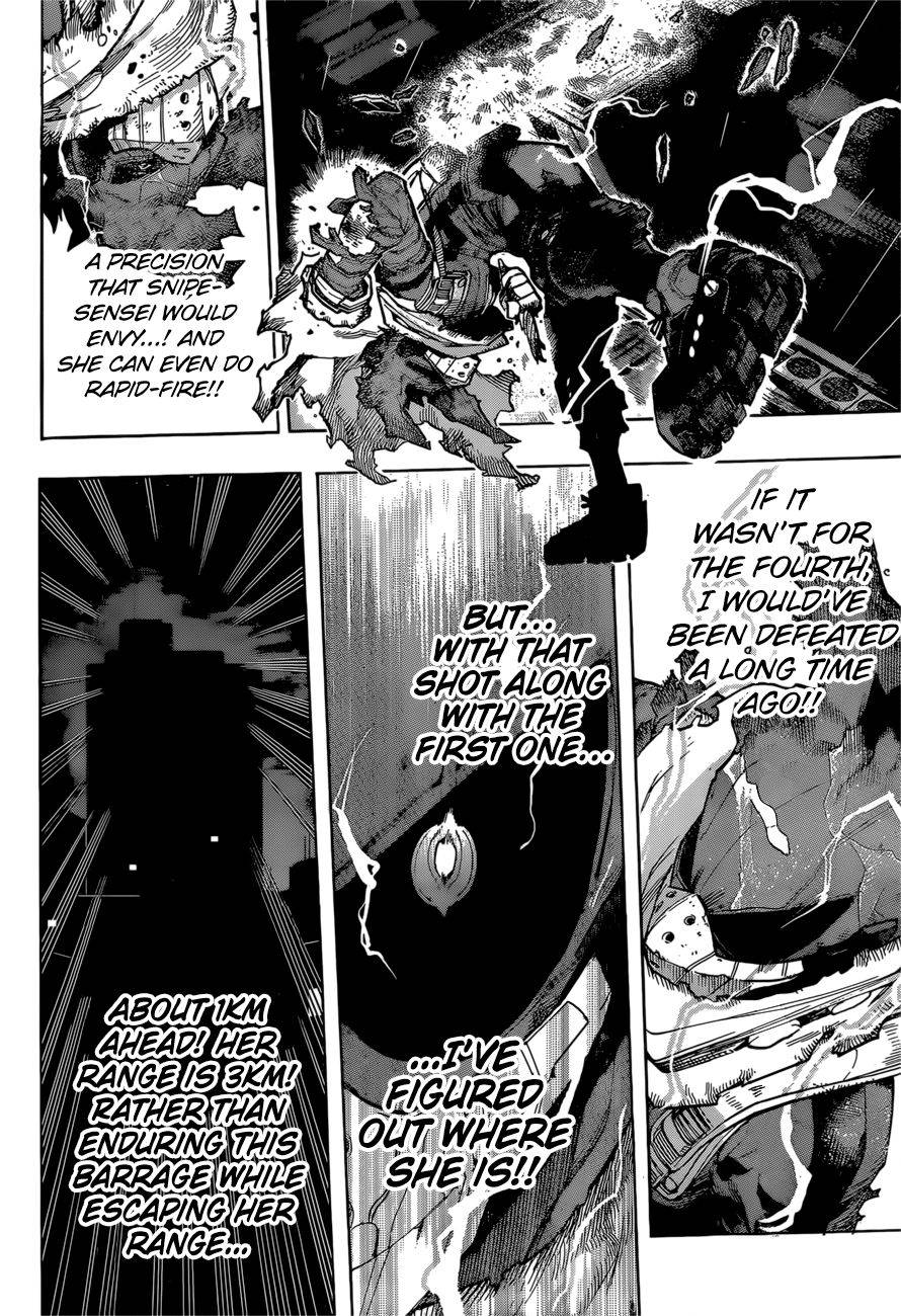 My Hero Academia, chapter 312