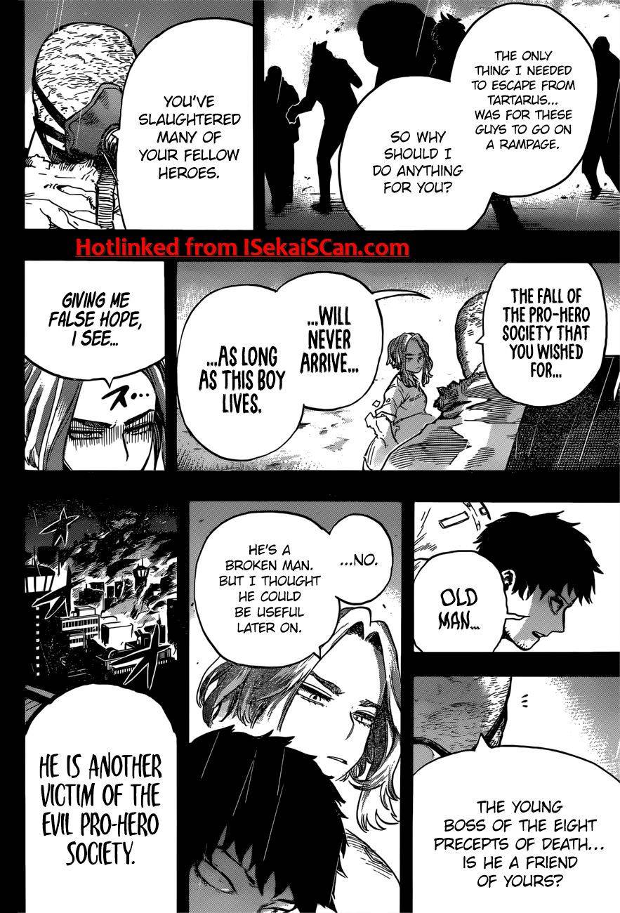 My Hero Academia, chapter 312