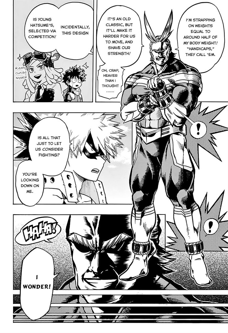 My Hero Academia, chapter 61