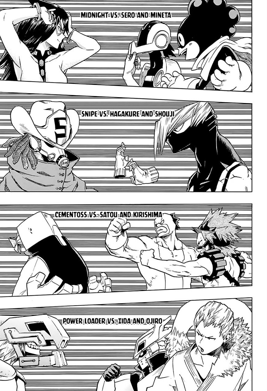 My Hero Academia, chapter 61