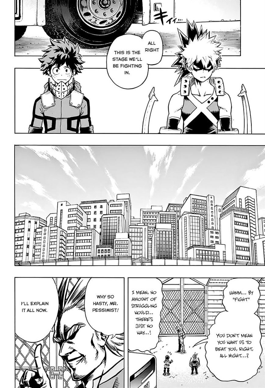 My Hero Academia, chapter 61