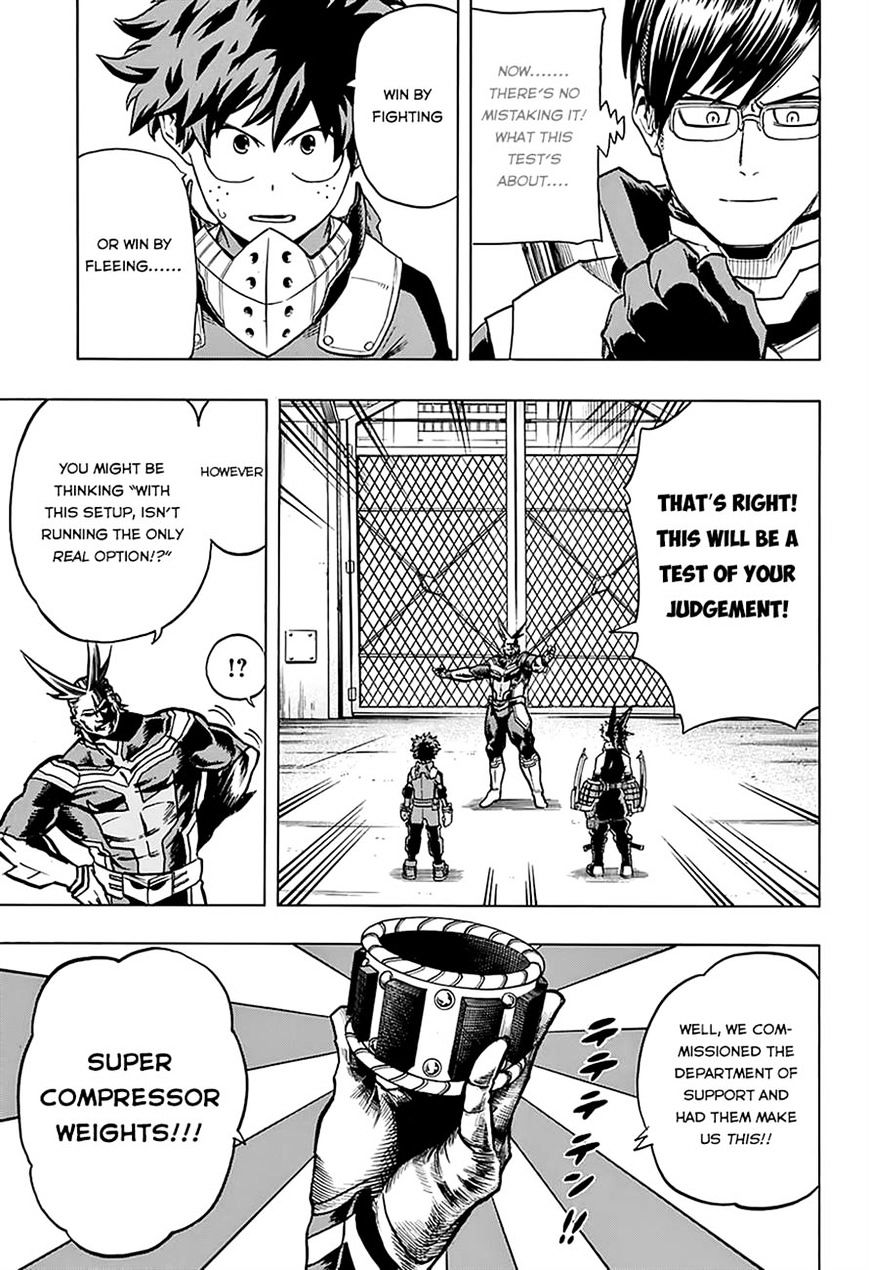 My Hero Academia, chapter 61