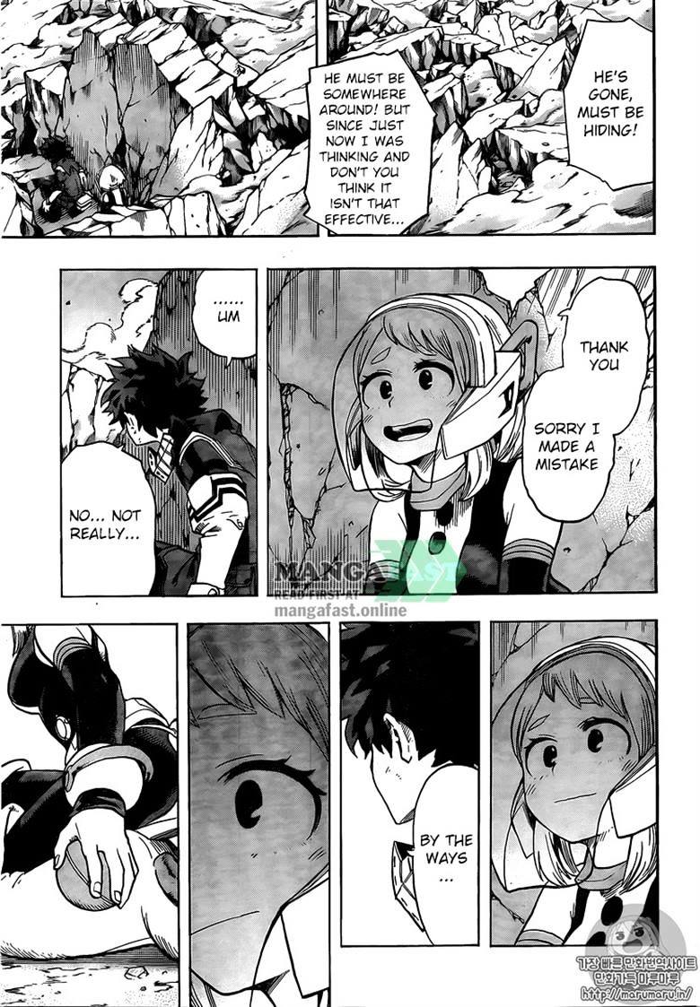 My Hero Academia, chapter 105