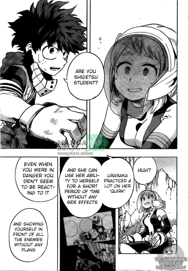 My Hero Academia, chapter 105