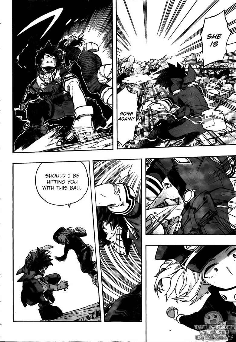 My Hero Academia, chapter 105