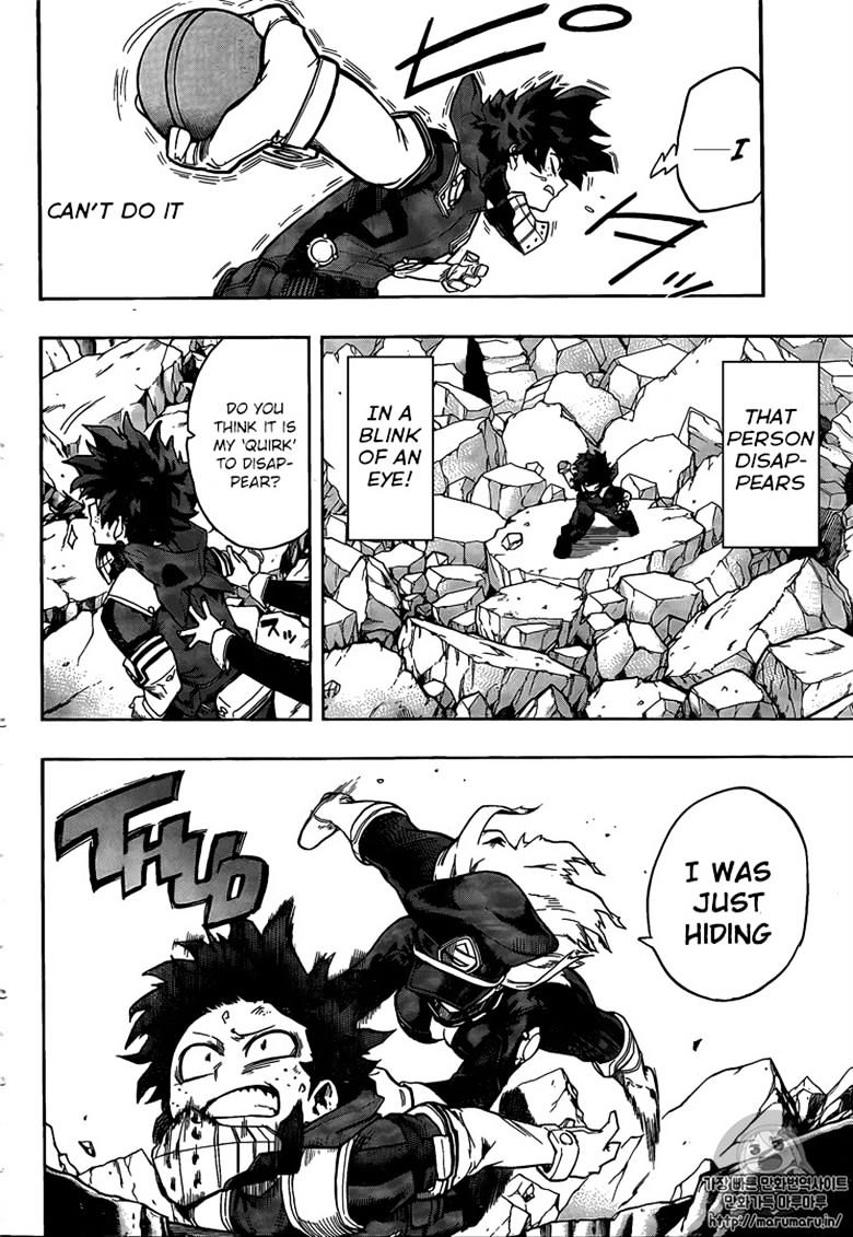 My Hero Academia, chapter 105