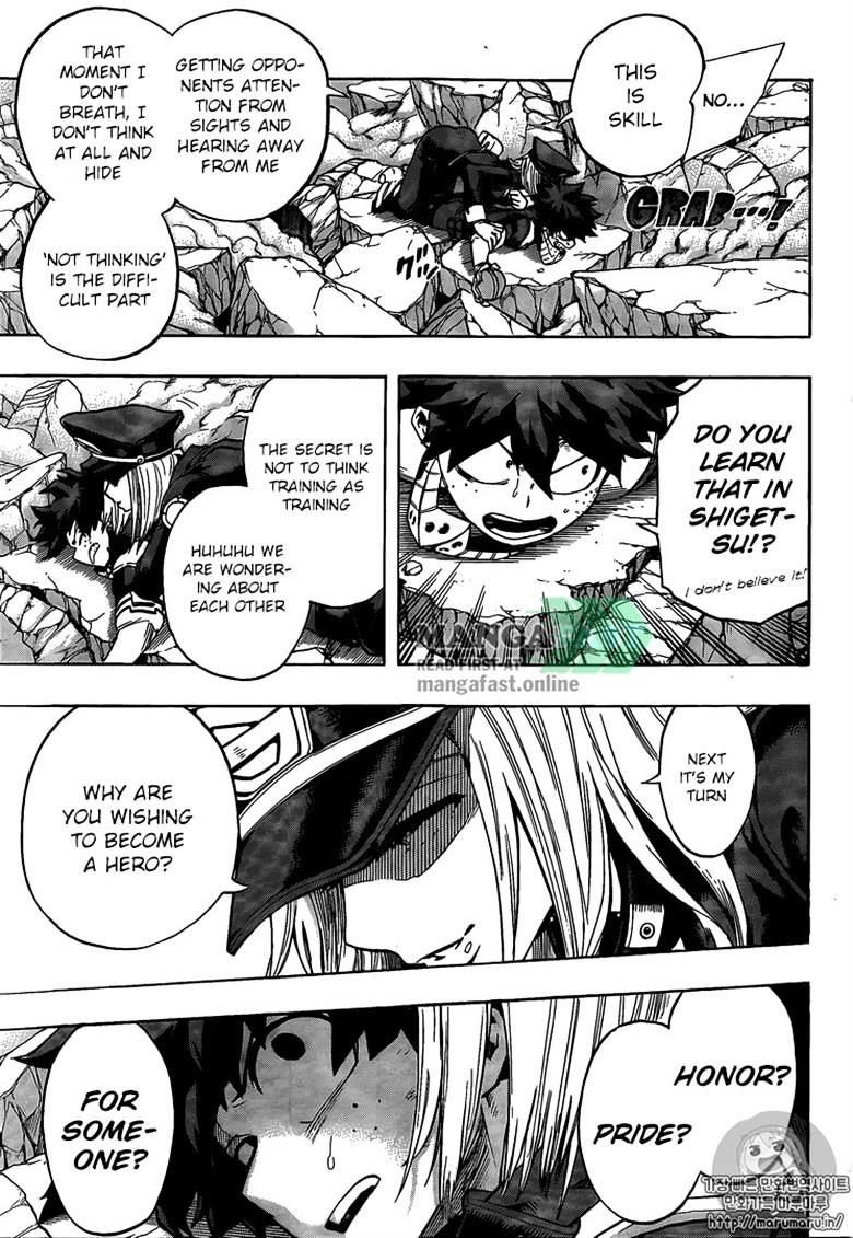 My Hero Academia, chapter 105