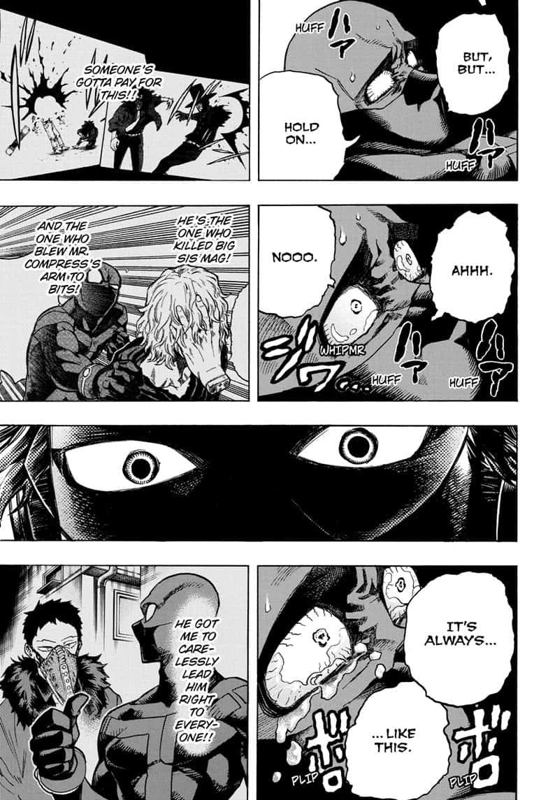 My Hero Academia, chapter 264