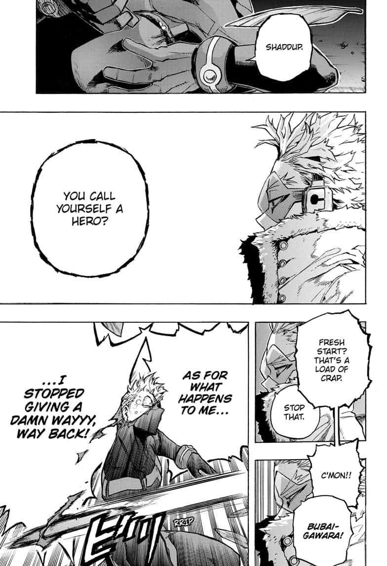 My Hero Academia, chapter 264