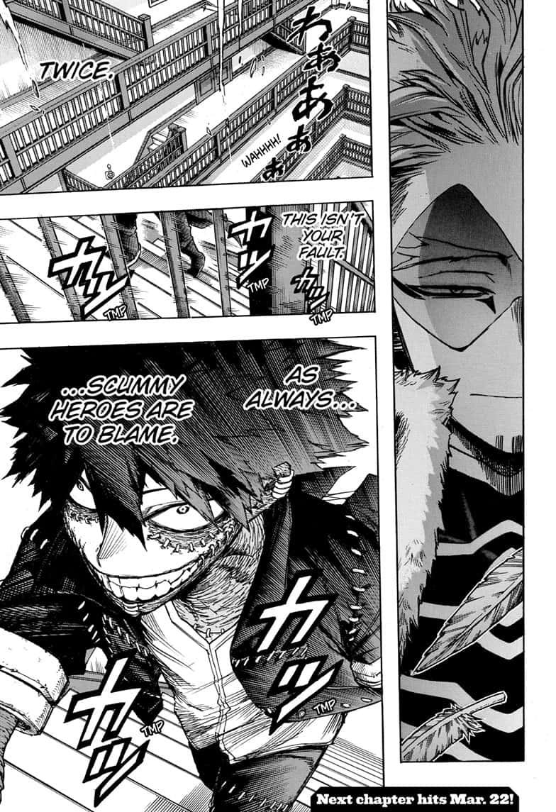 My Hero Academia, chapter 264