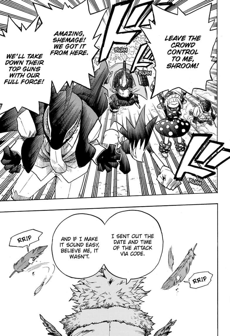 My Hero Academia, chapter 264