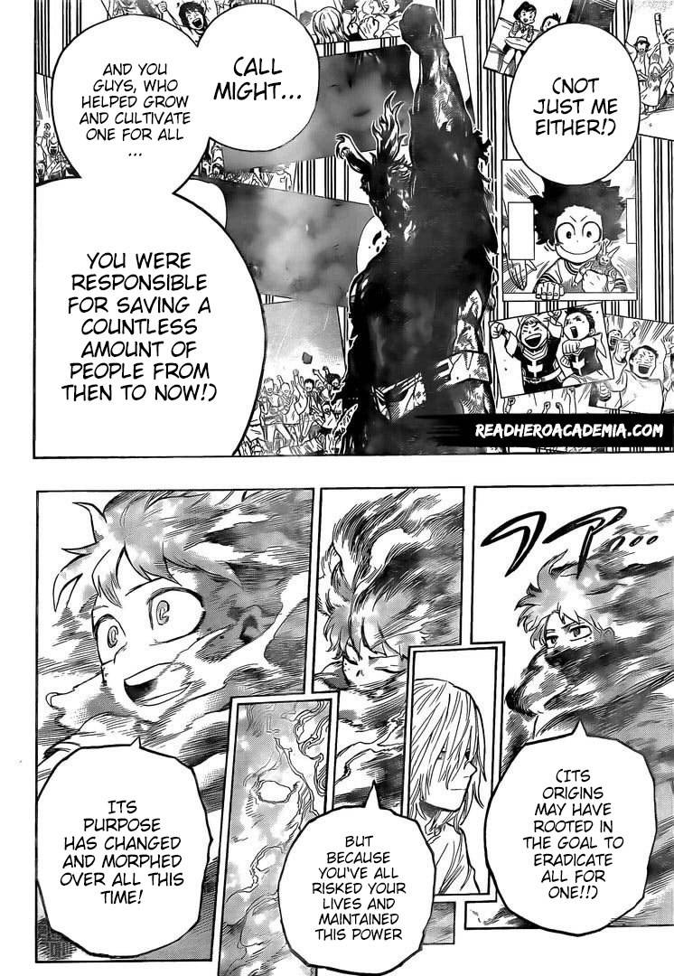 My Hero Academia, chapter 305