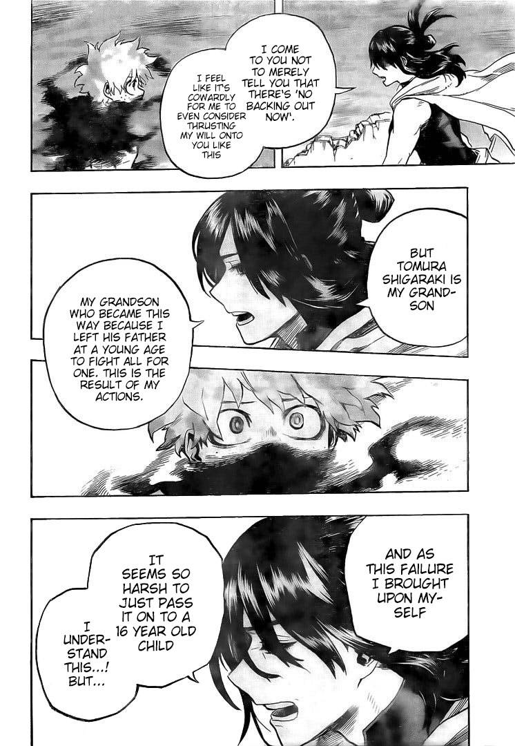 My Hero Academia, chapter 305