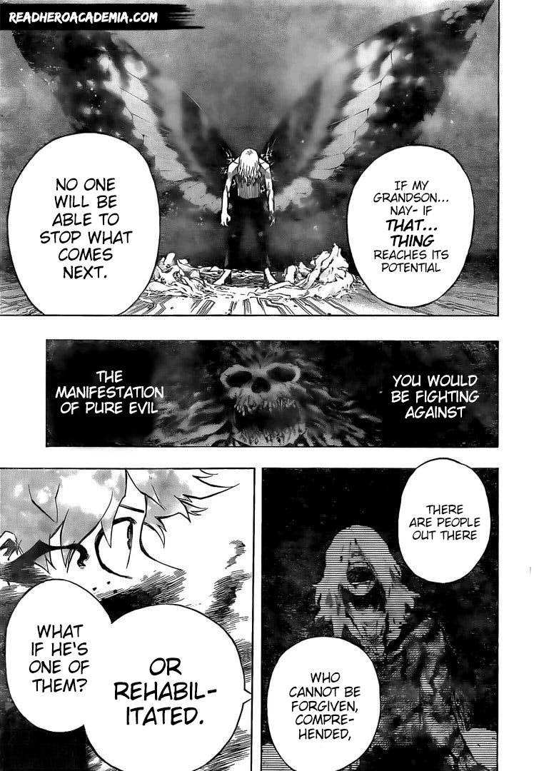 My Hero Academia, chapter 305