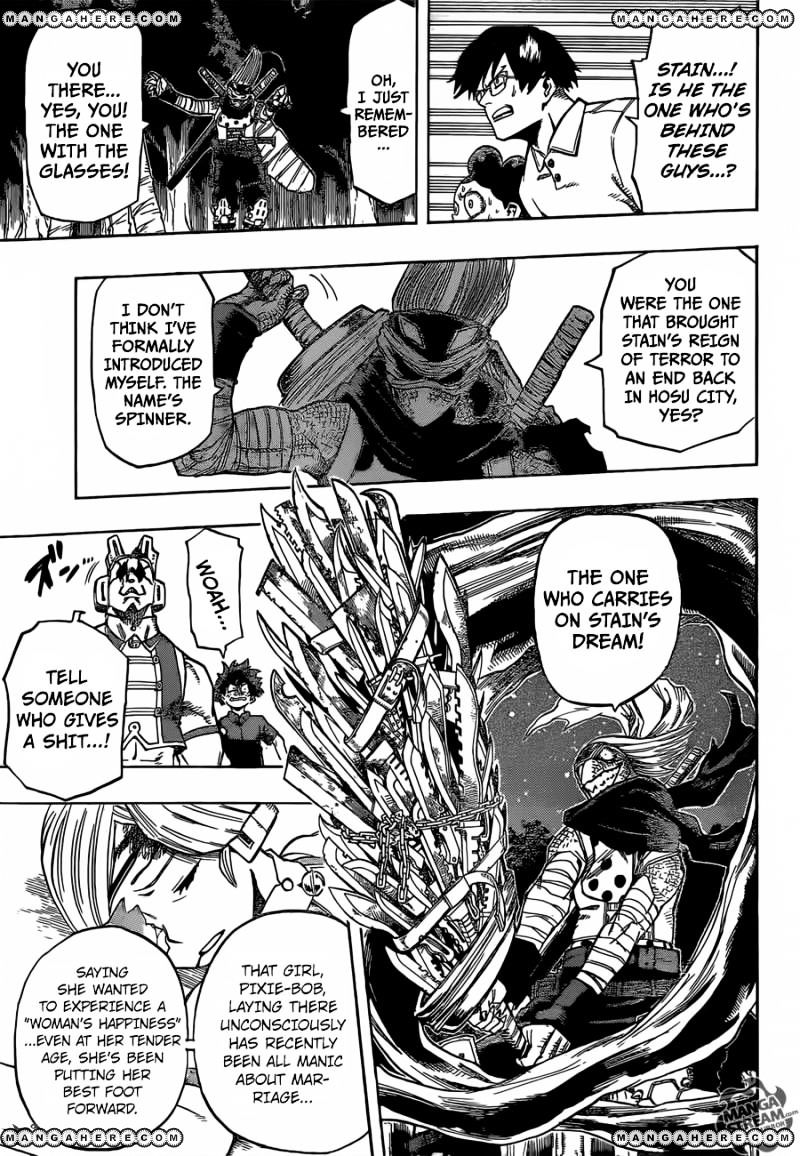 My Hero Academia, chapter 74