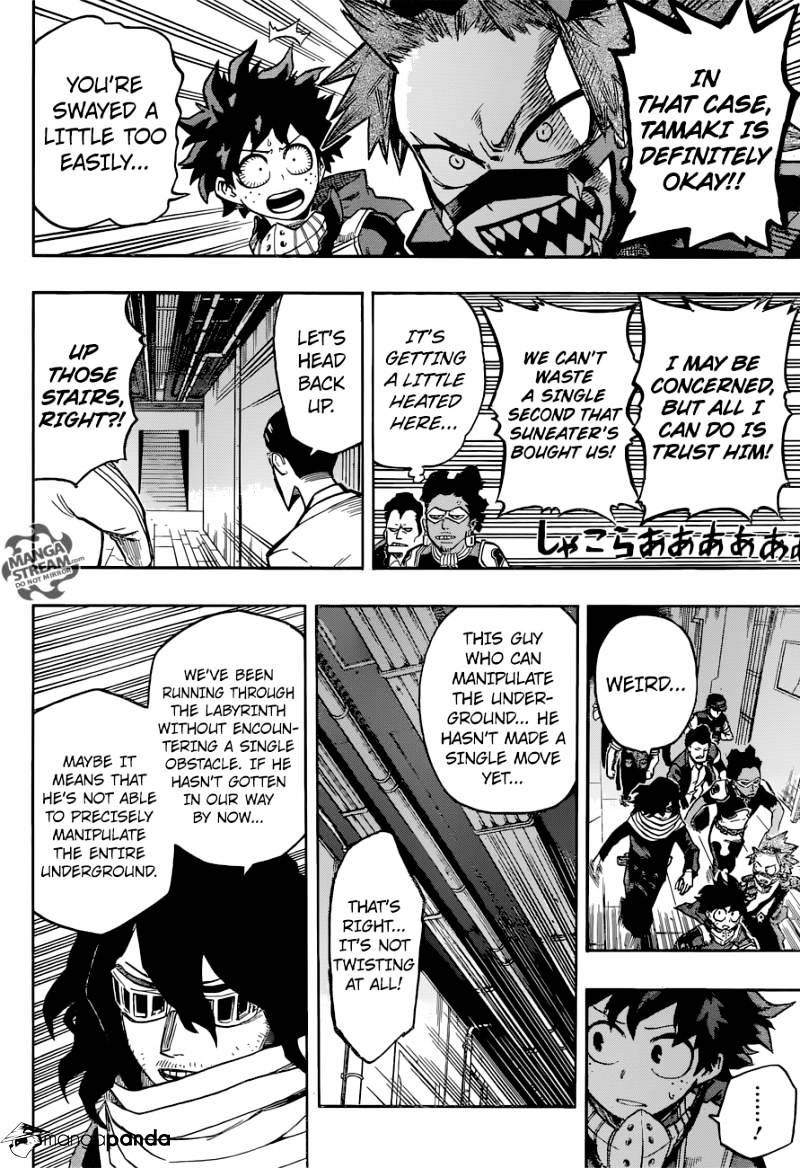 My Hero Academia, chapter 142