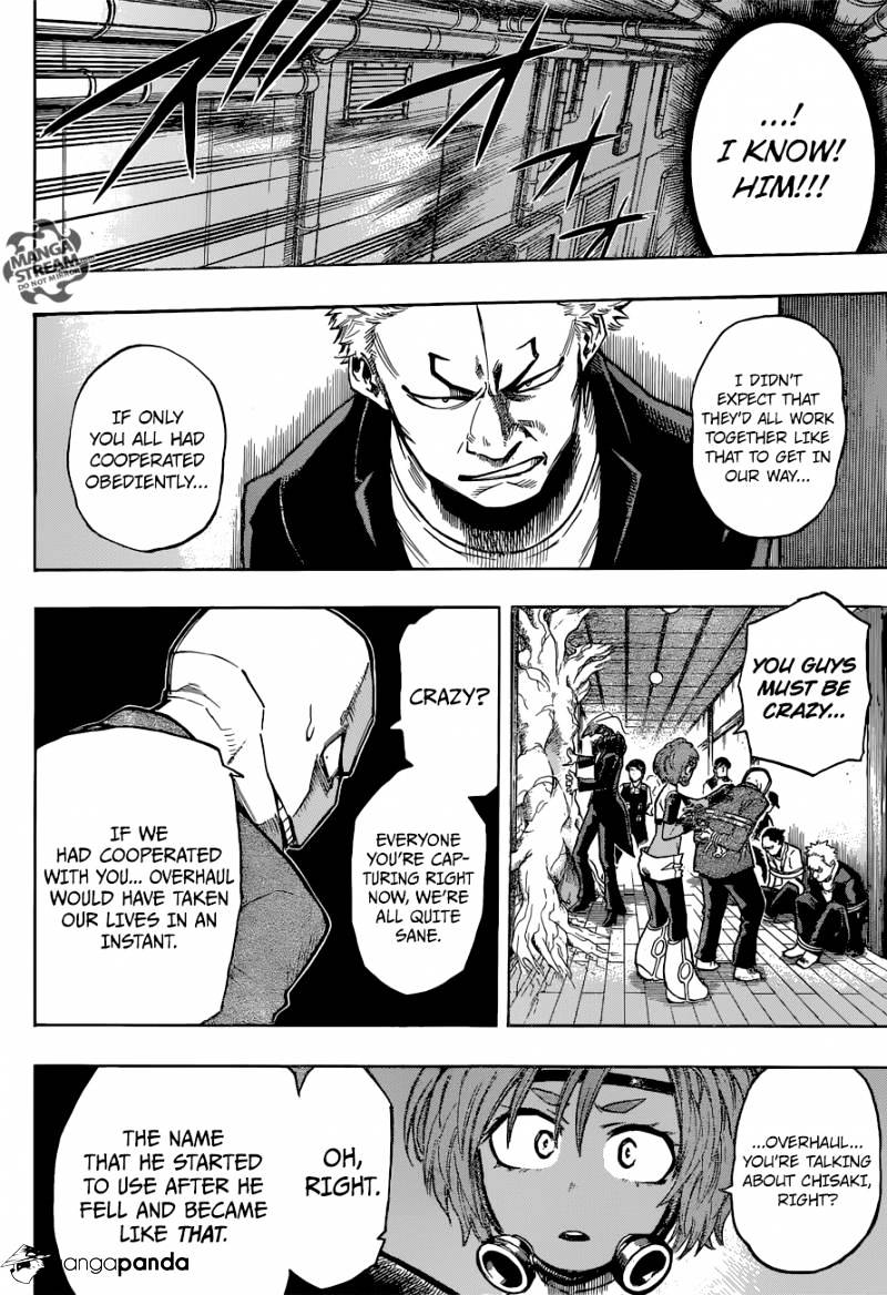 My Hero Academia, chapter 142