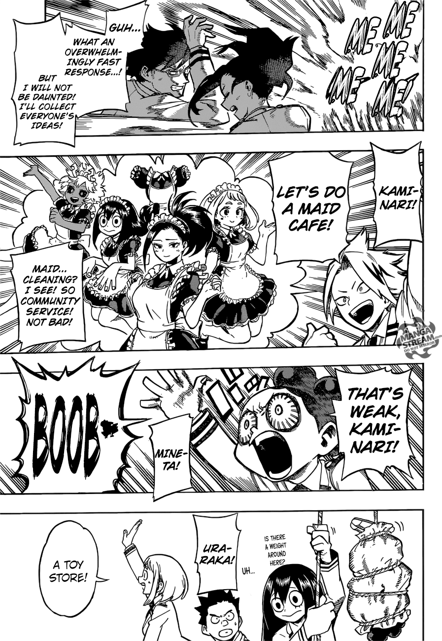 My Hero Academia, chapter 169