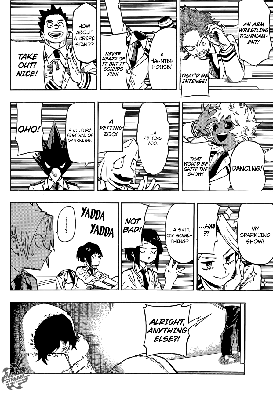 My Hero Academia, chapter 169