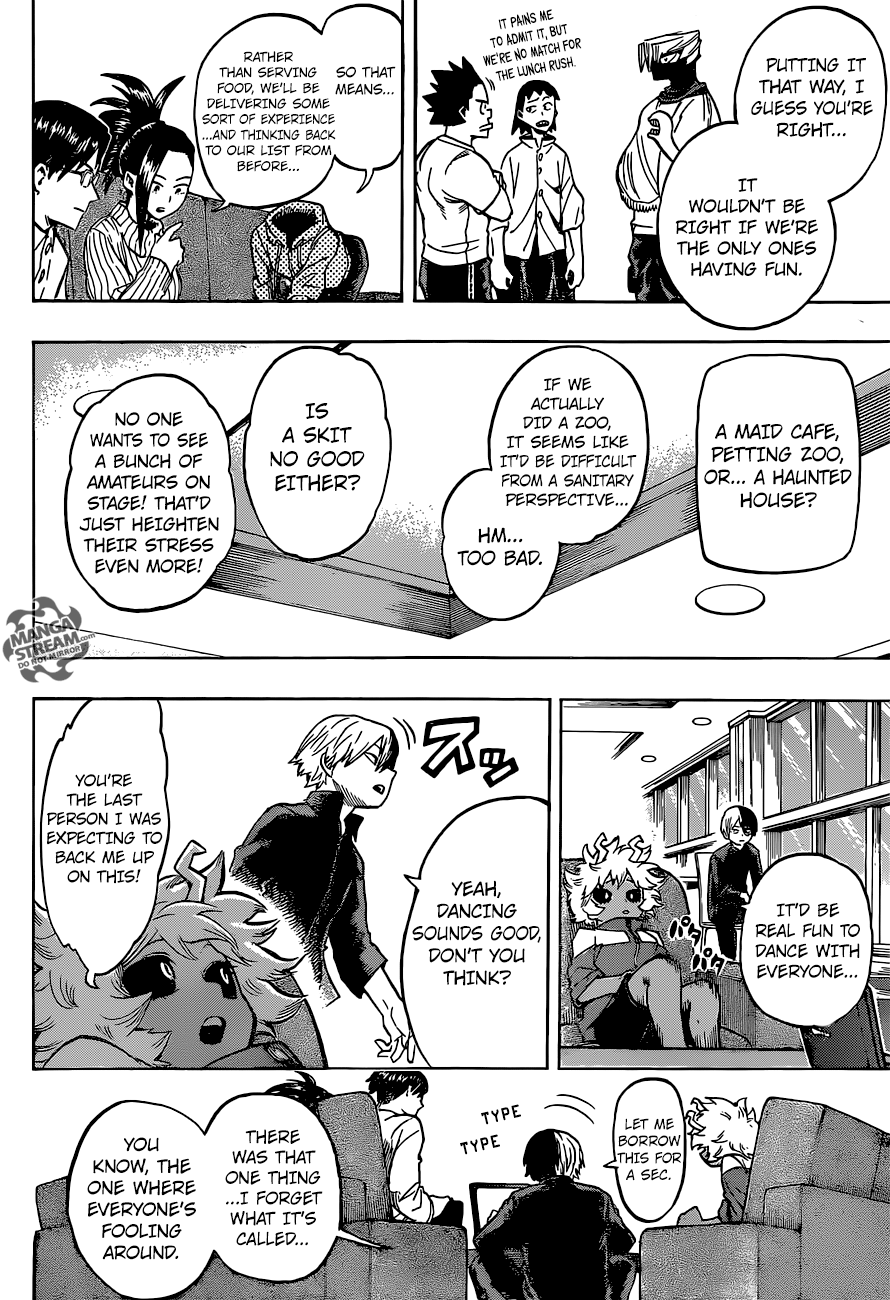 My Hero Academia, chapter 169