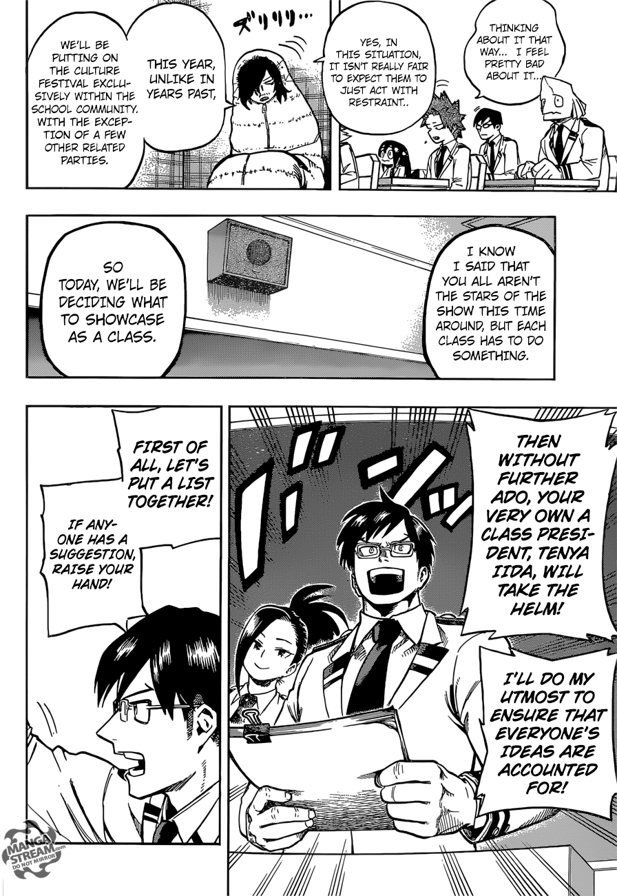 My Hero Academia, chapter 169