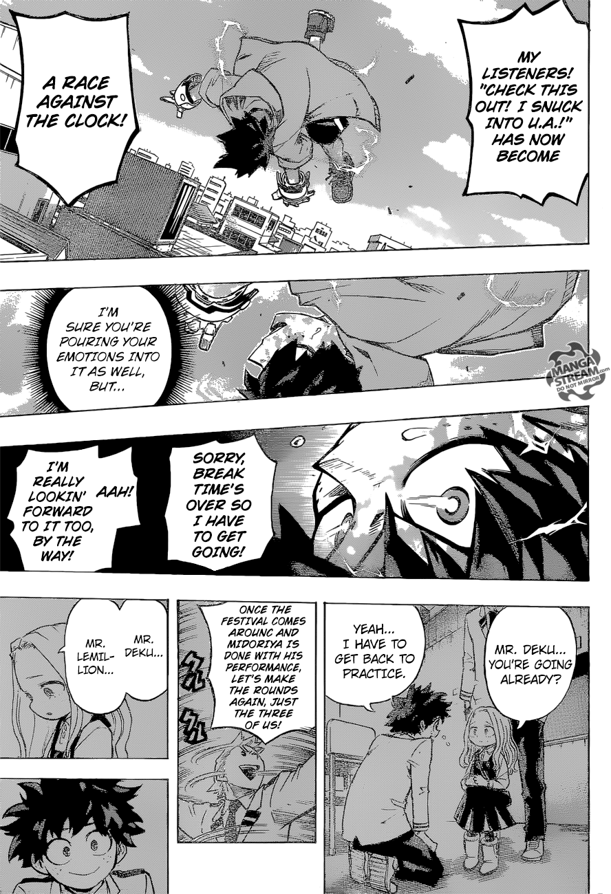 My Hero Academia, chapter 176