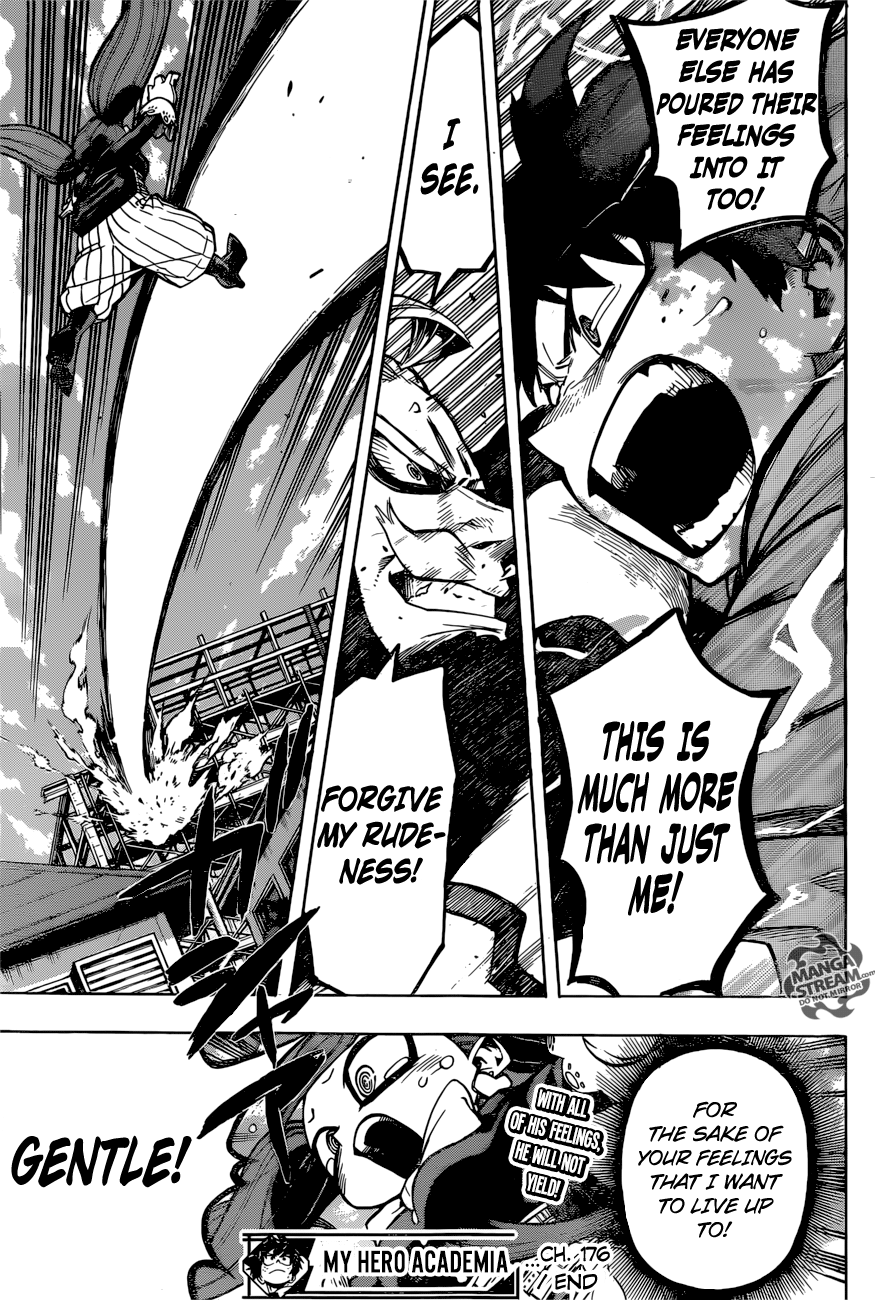 My Hero Academia, chapter 176