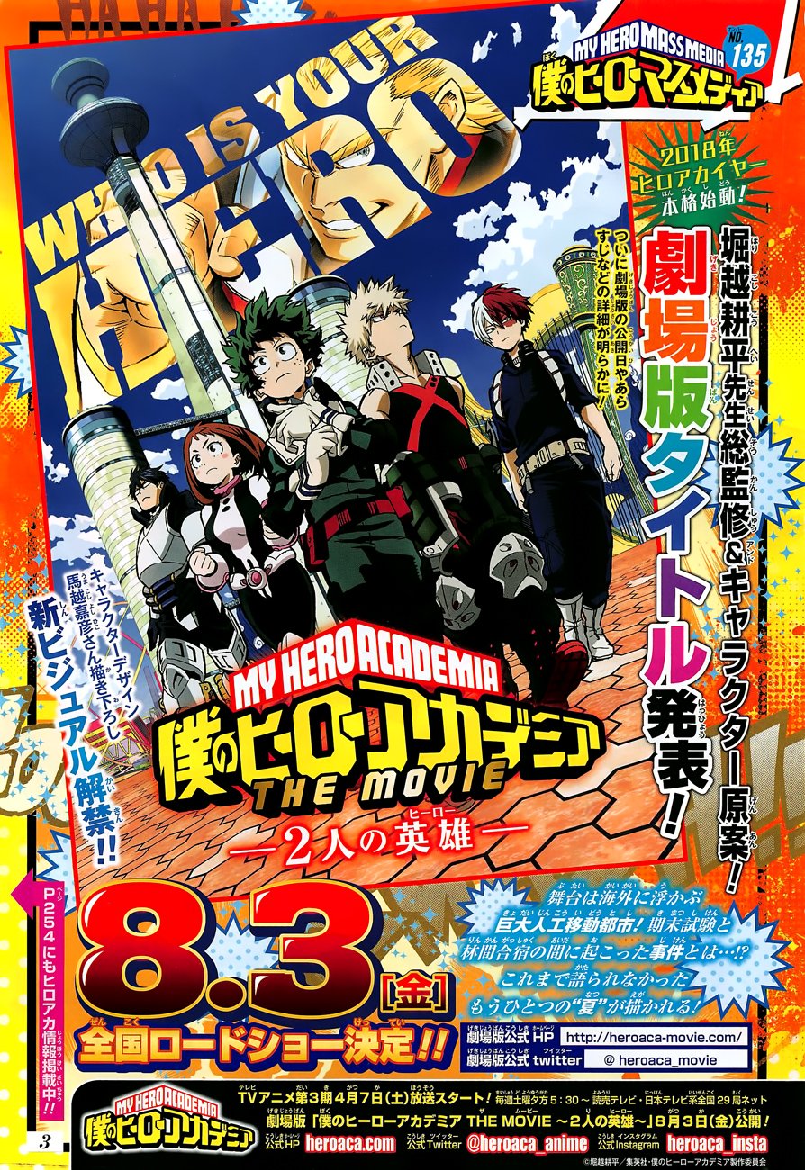 My Hero Academia, chapter 176