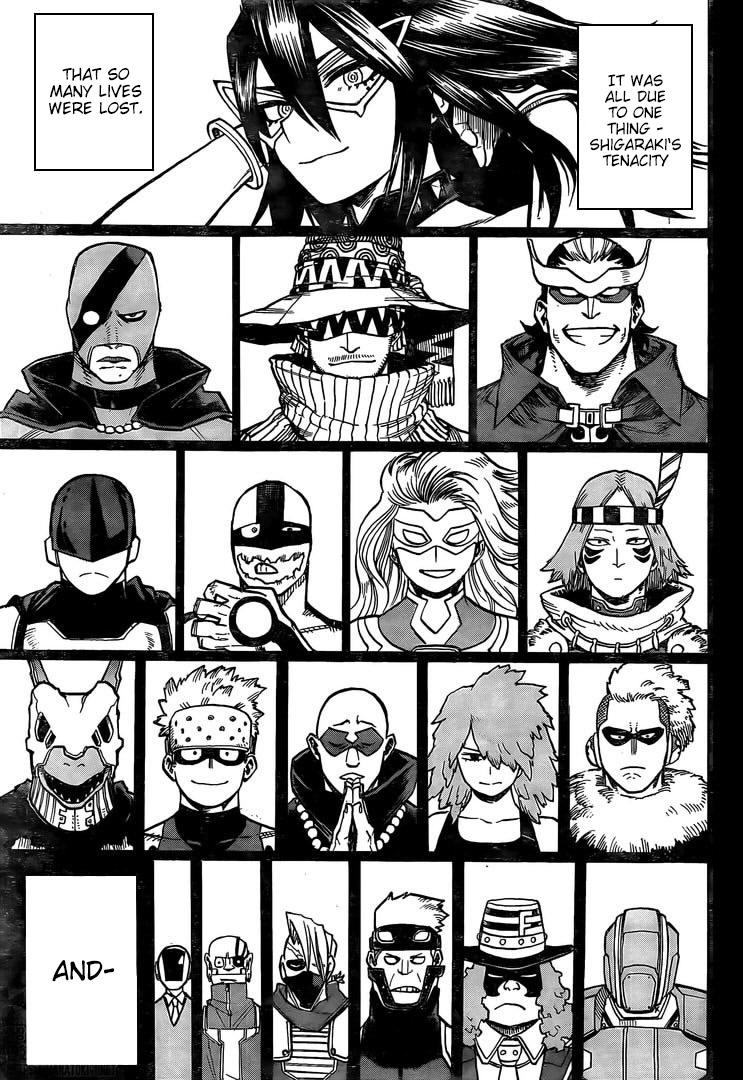 My Hero Academia, chapter 296