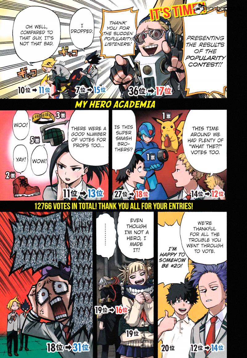 My Hero Academia, chapter 120