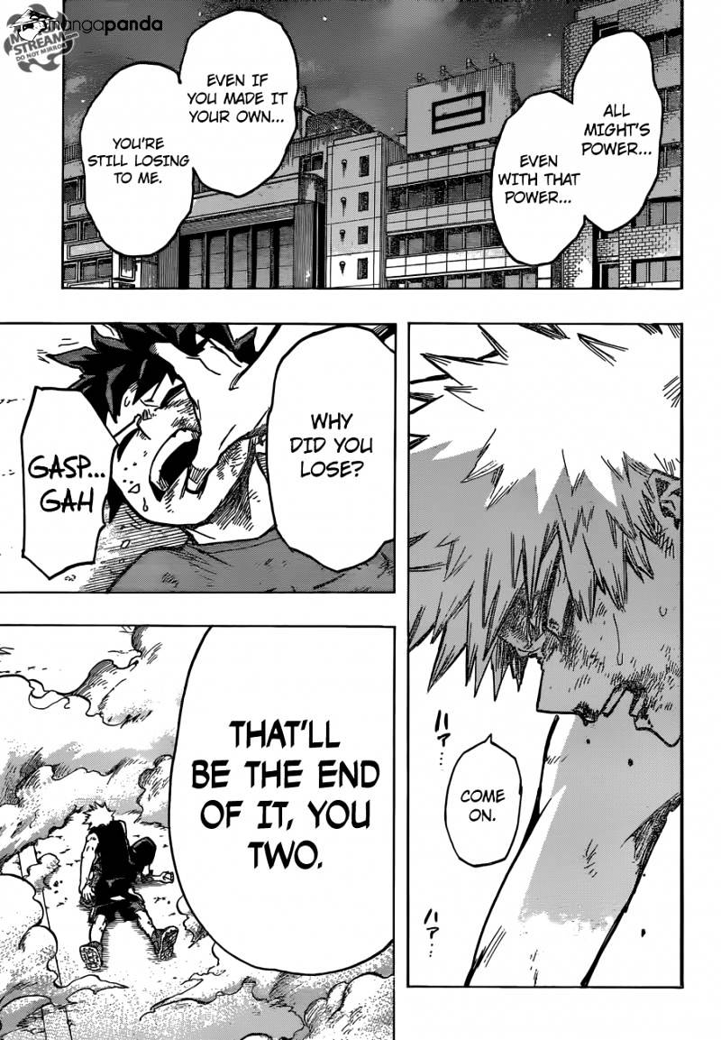 My Hero Academia, chapter 120