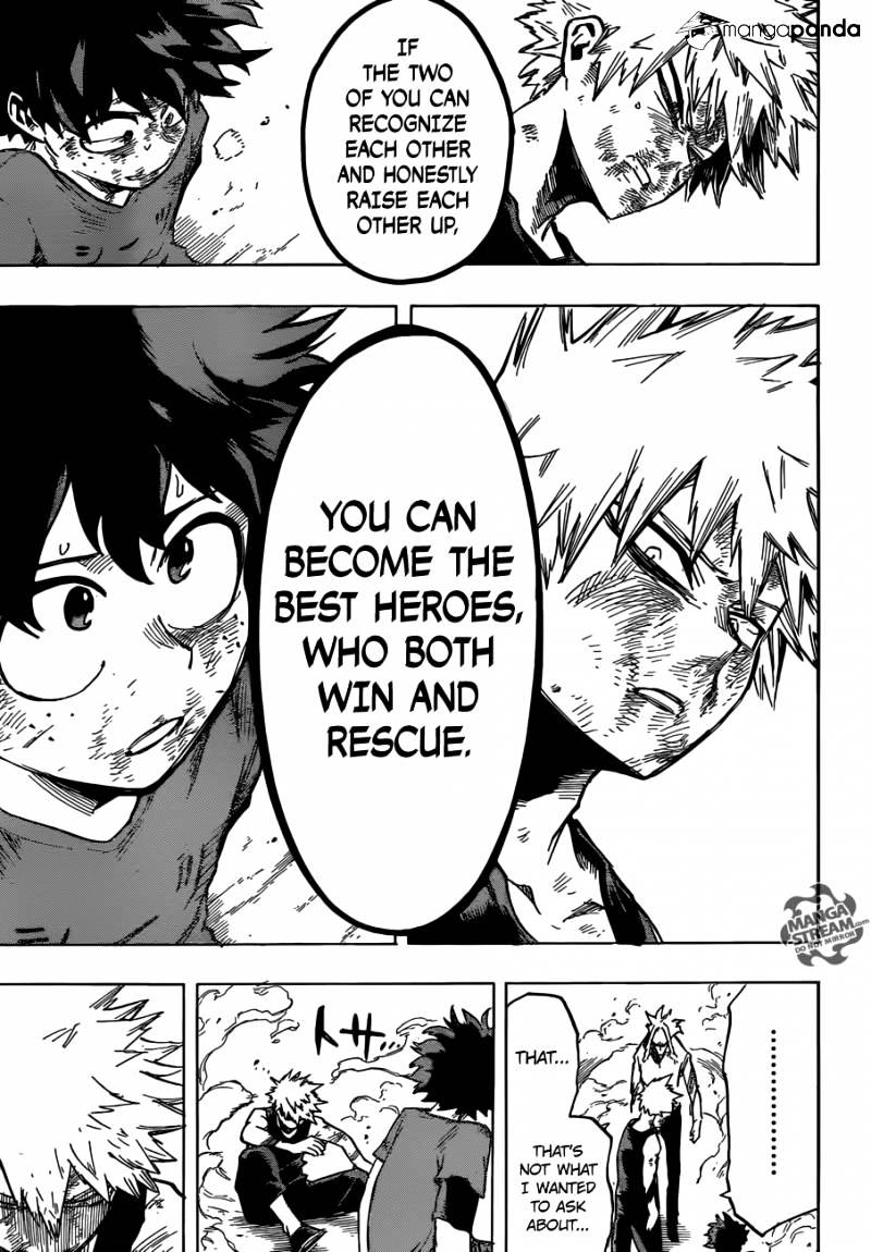 My Hero Academia, chapter 120