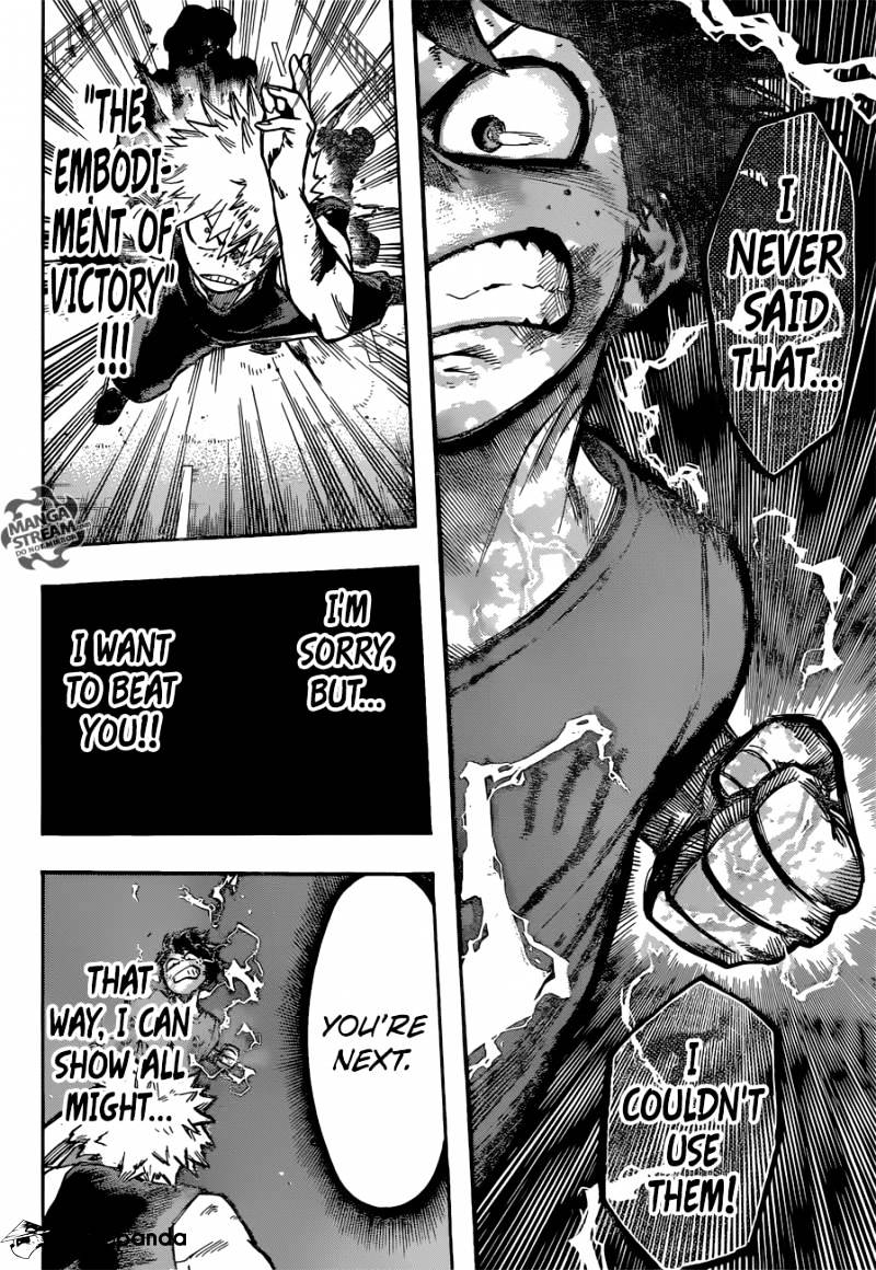 My Hero Academia, chapter 120