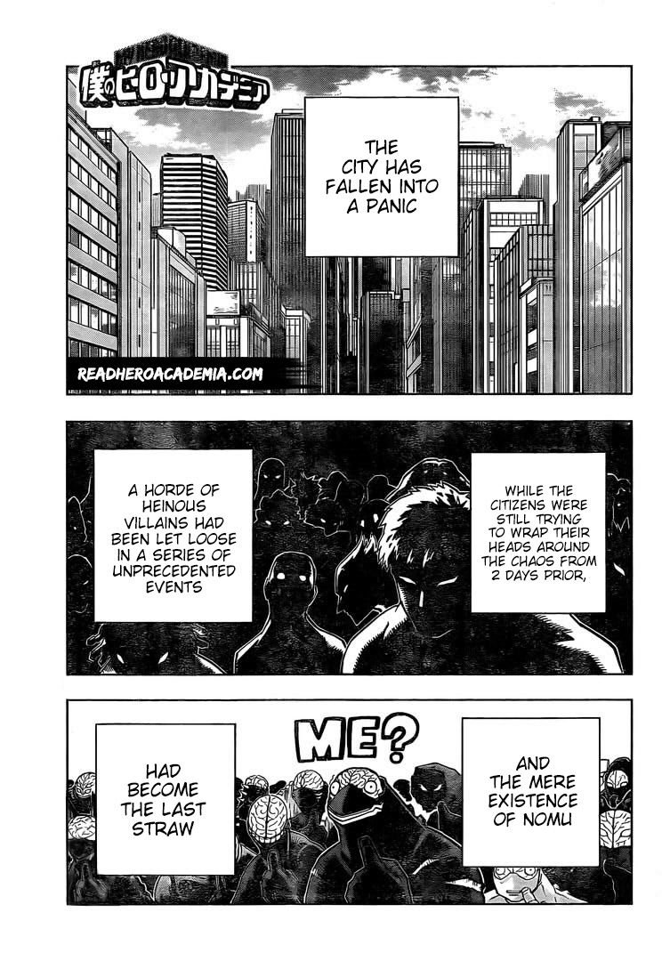 My Hero Academia, chapter 300