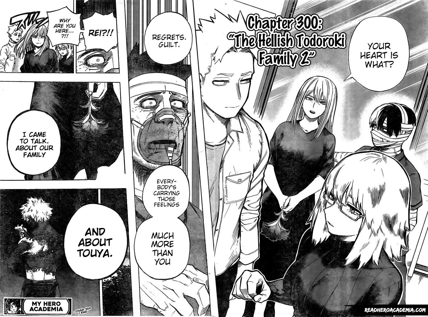 My Hero Academia, chapter 300