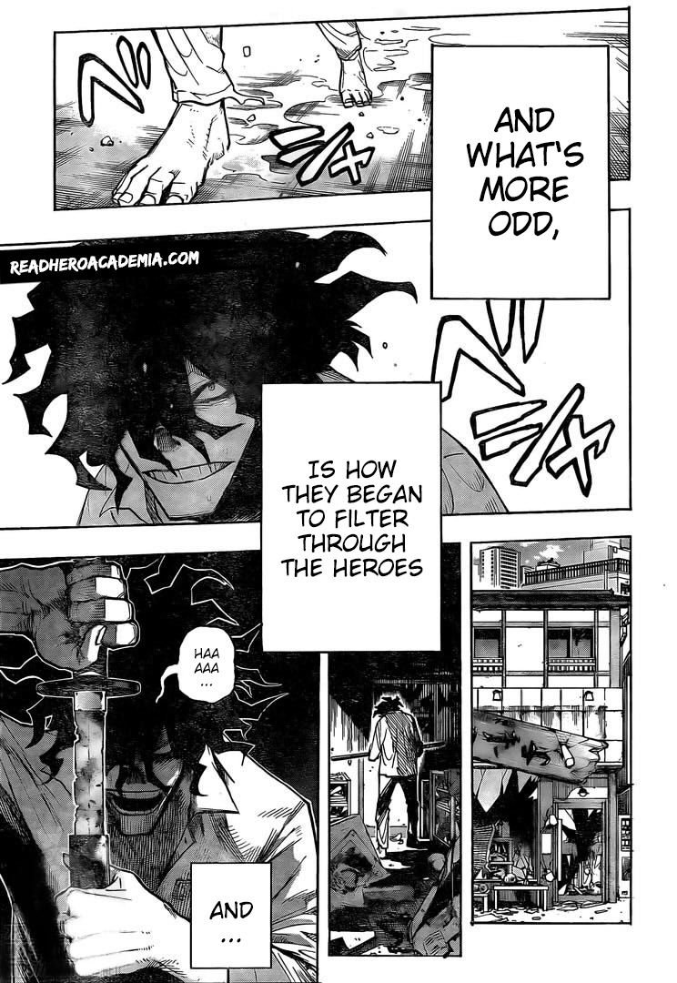 My Hero Academia, chapter 300