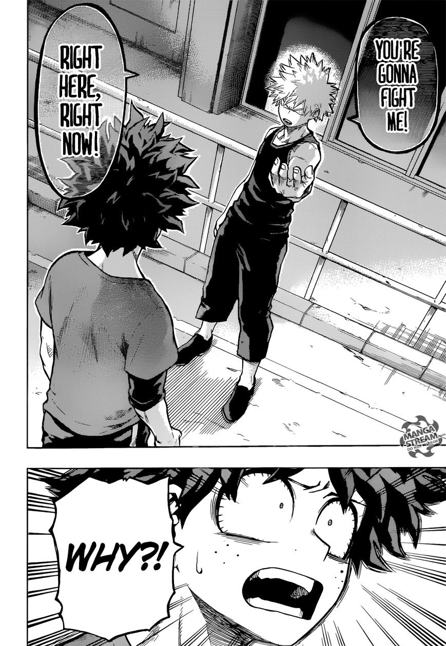 My Hero Academia, chapter 117