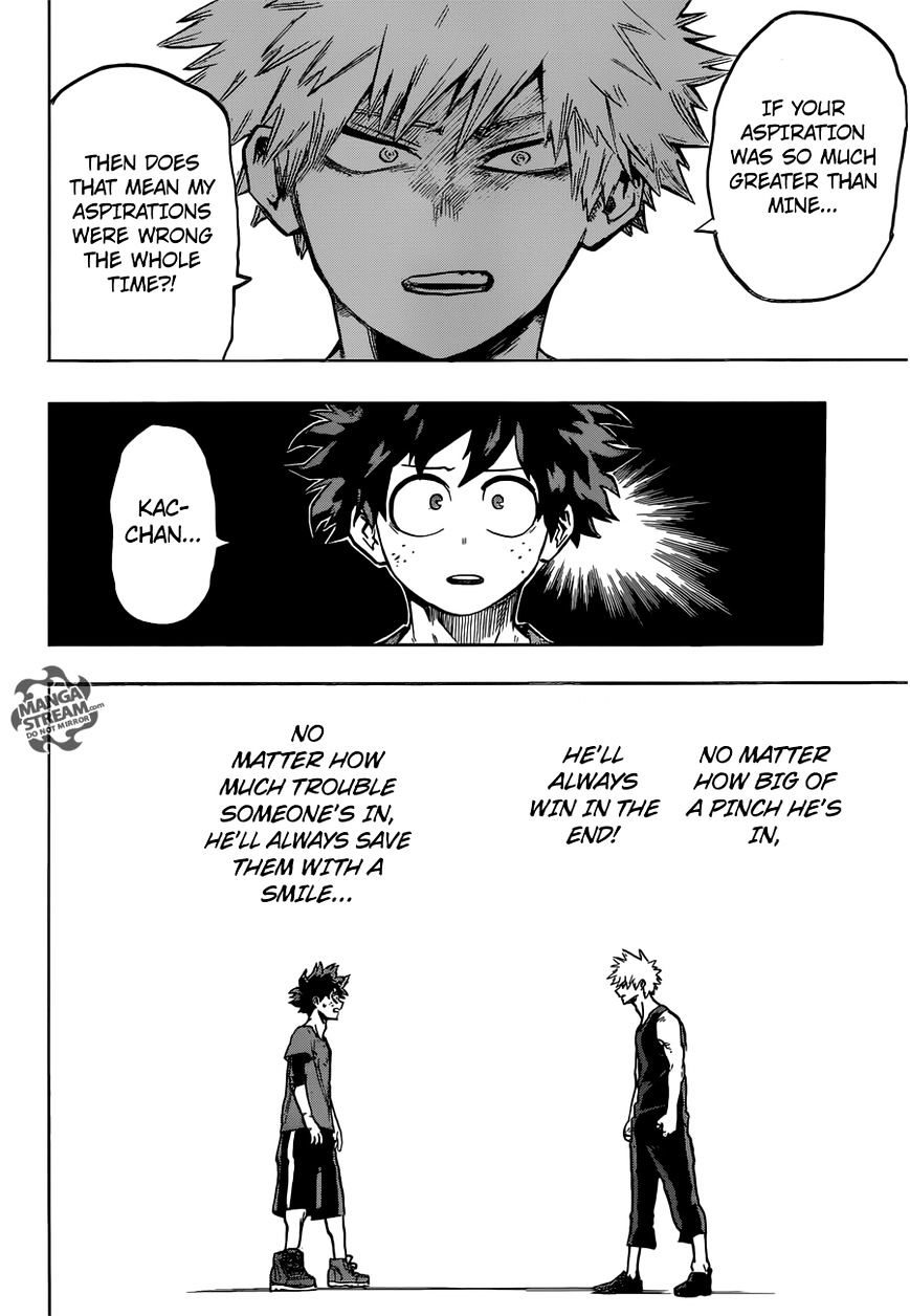 My Hero Academia, chapter 117