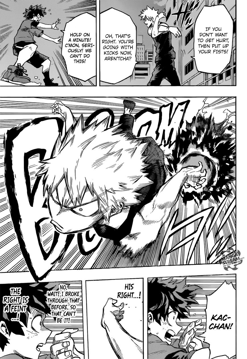 My Hero Academia, chapter 117