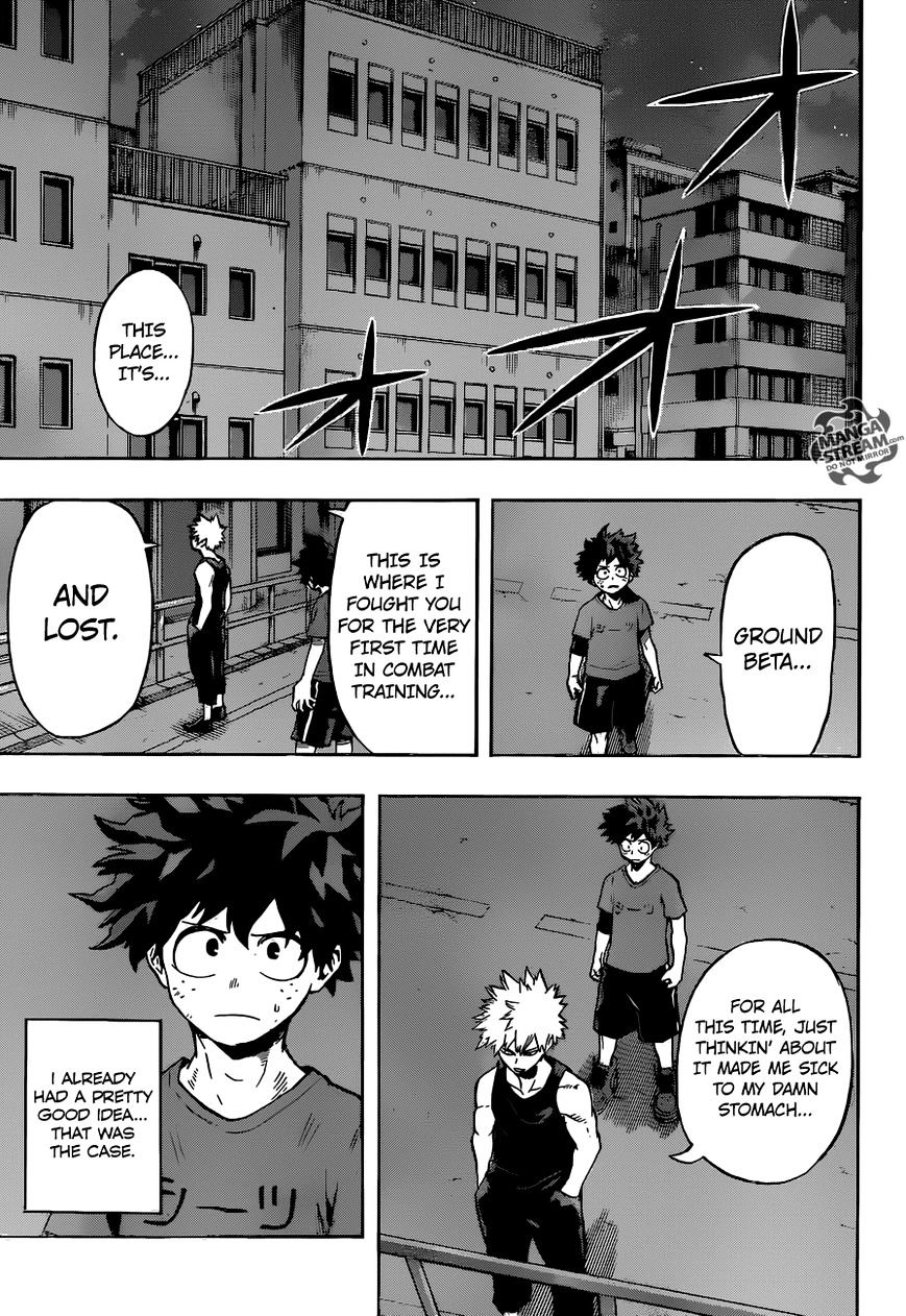 My Hero Academia, chapter 117