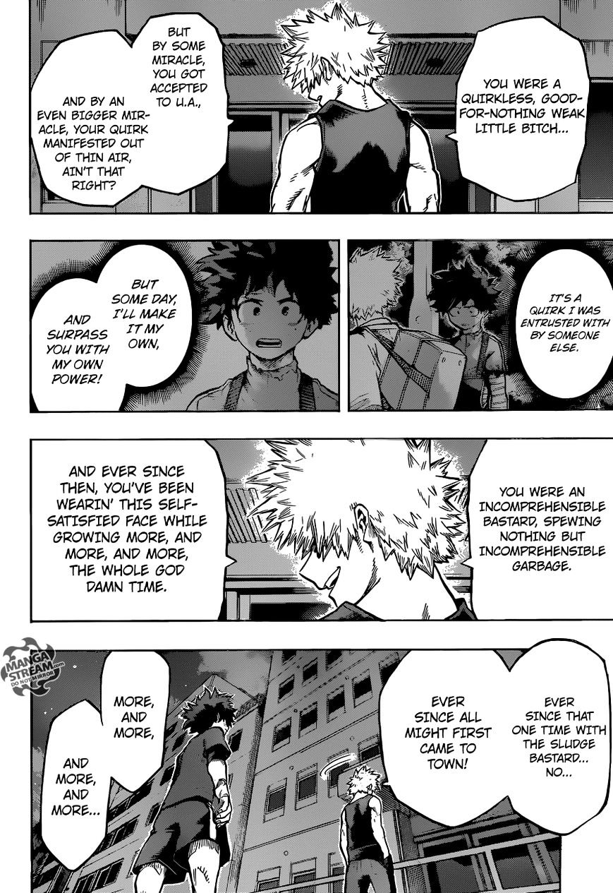 My Hero Academia, chapter 117