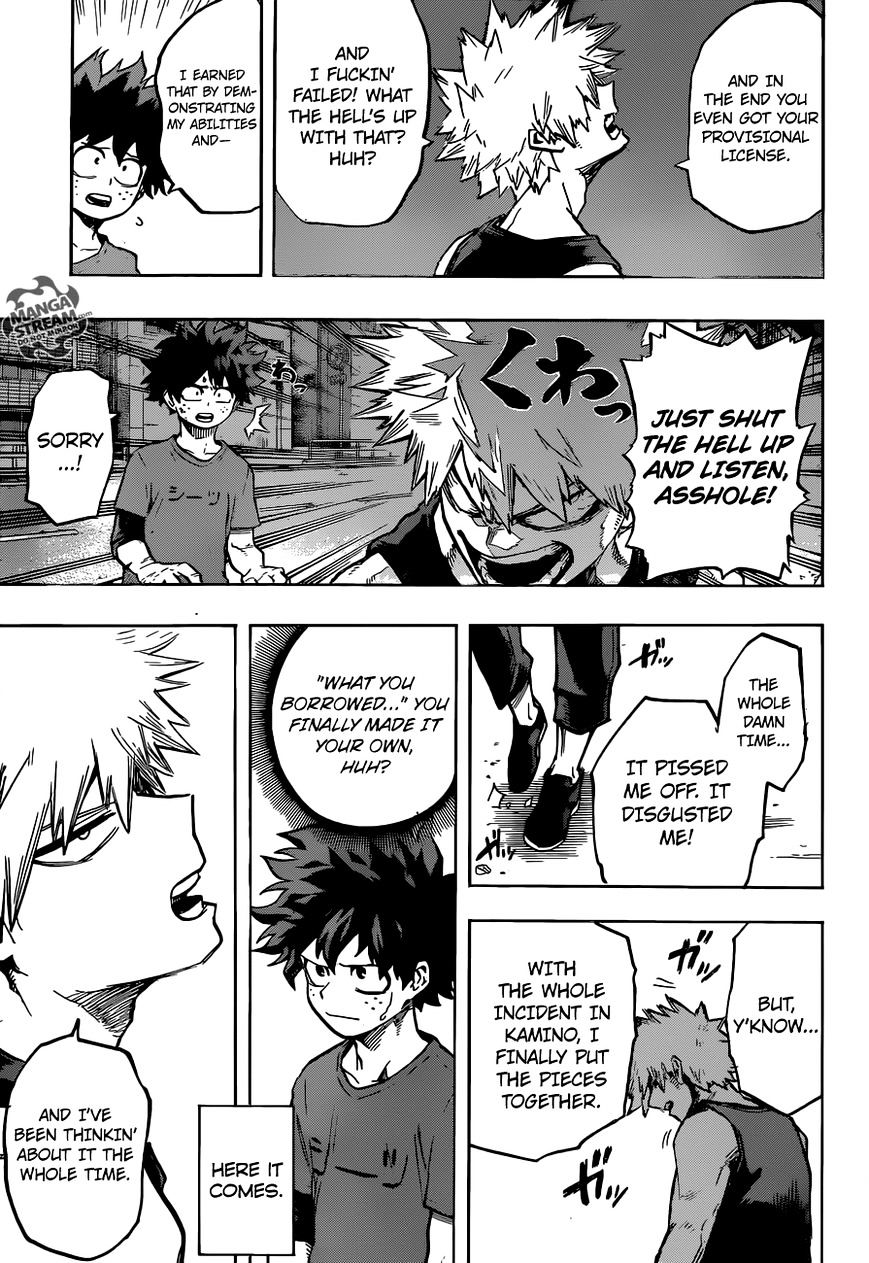 My Hero Academia, chapter 117