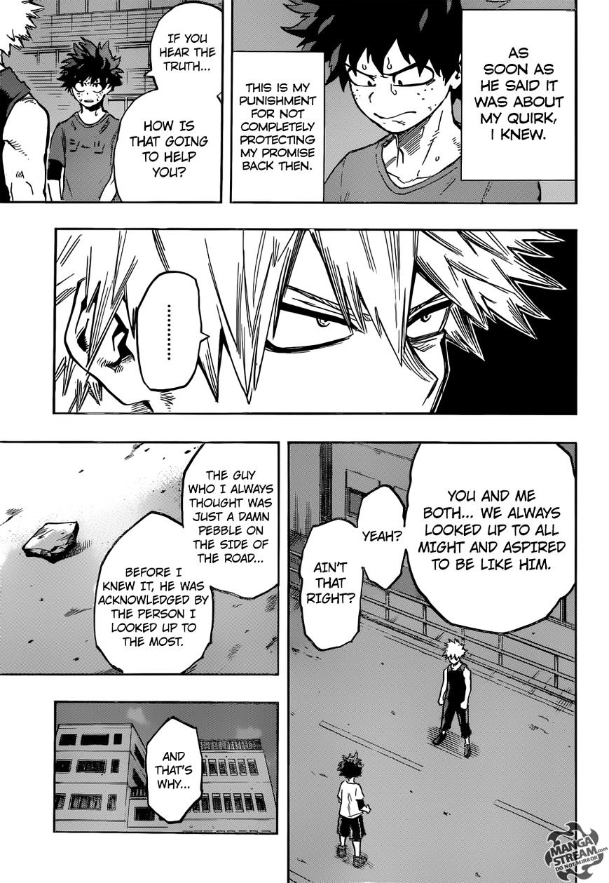 My Hero Academia, chapter 117