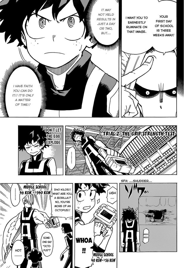 My Hero Academia, chapter 6