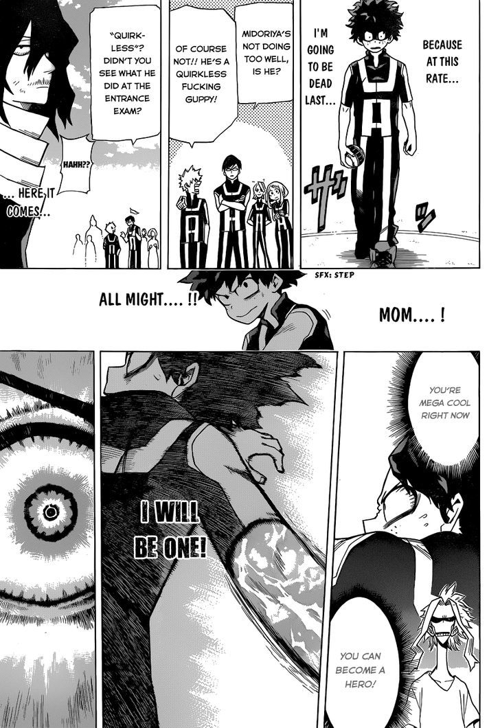 My Hero Academia, chapter 6