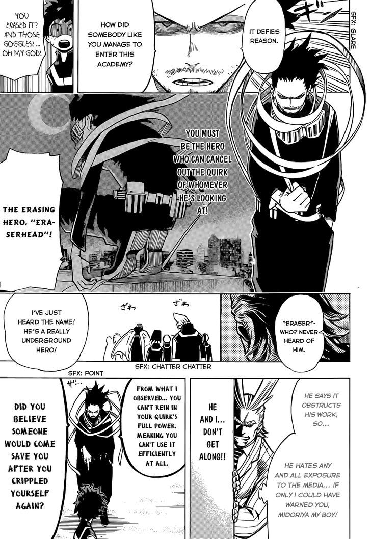 My Hero Academia, chapter 6