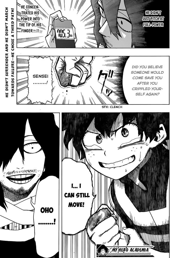 My Hero Academia, chapter 6