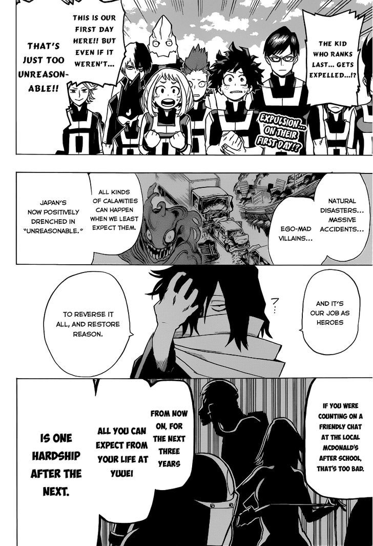 My Hero Academia, chapter 6