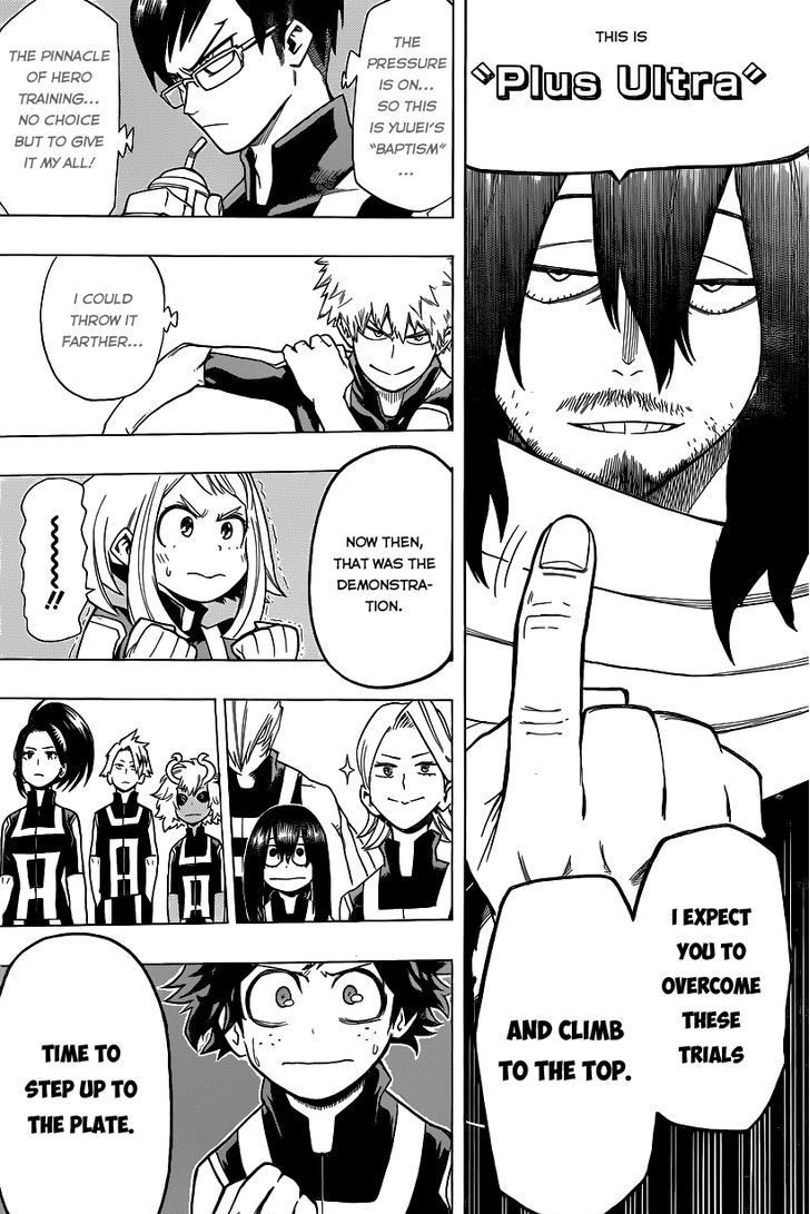 My Hero Academia, chapter 6