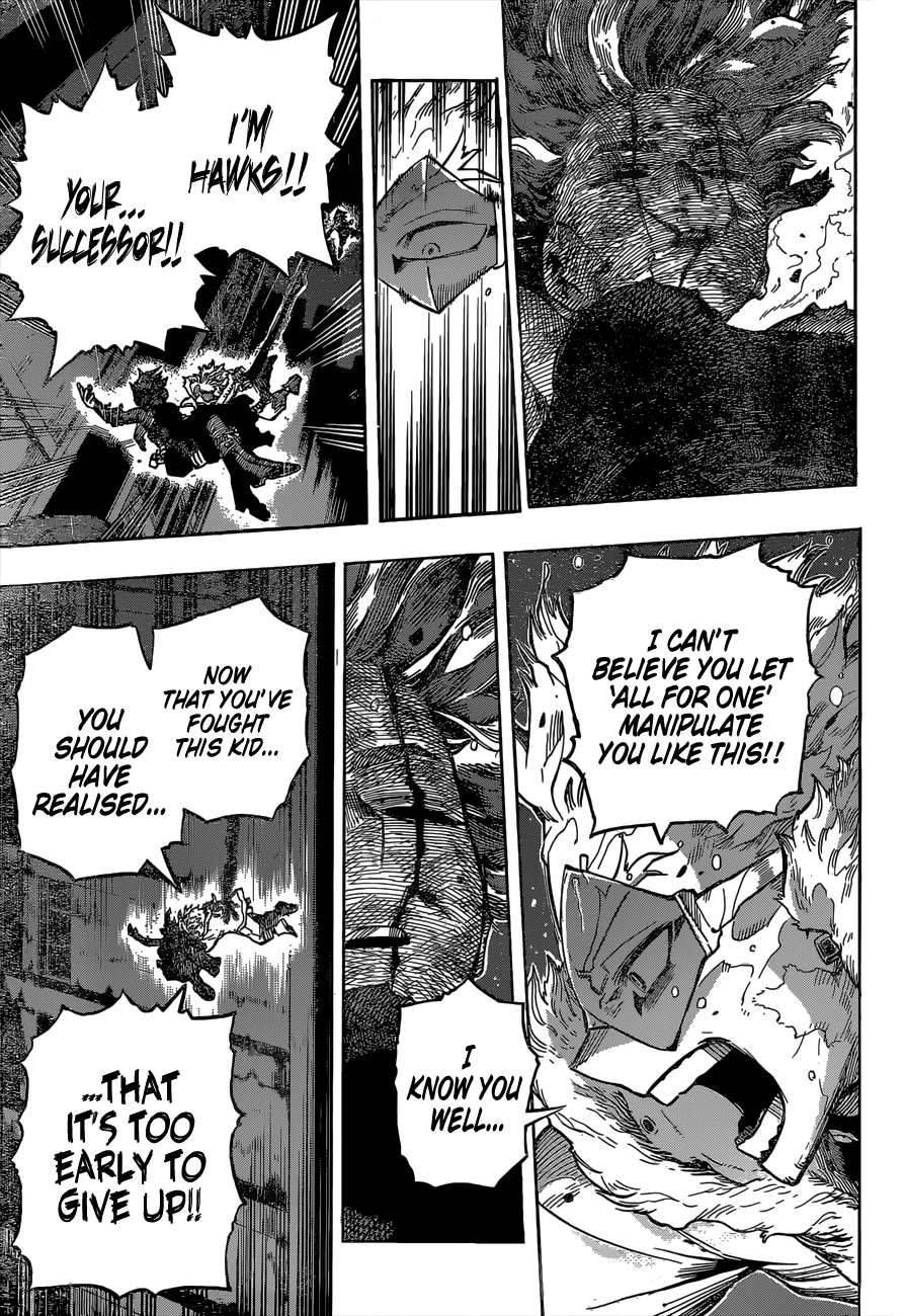 My Hero Academia, chapter 316